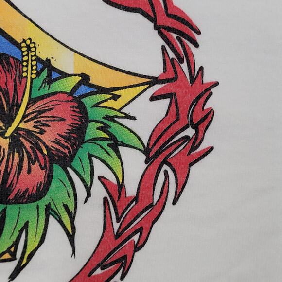 Vintage Hard-Rock Cafe Honolulu T-Shirt XL 24x27 Made in USA 90s - Picture 3 of 14